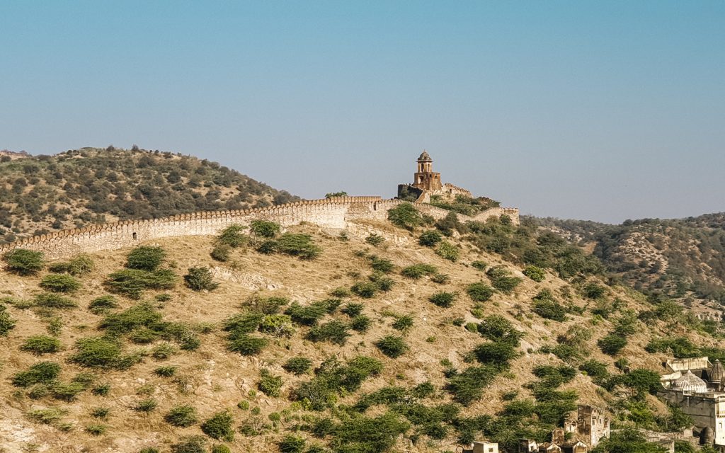 Another nice view can be found from the Jaigarh fort, one of the best things to do in Jaipur.