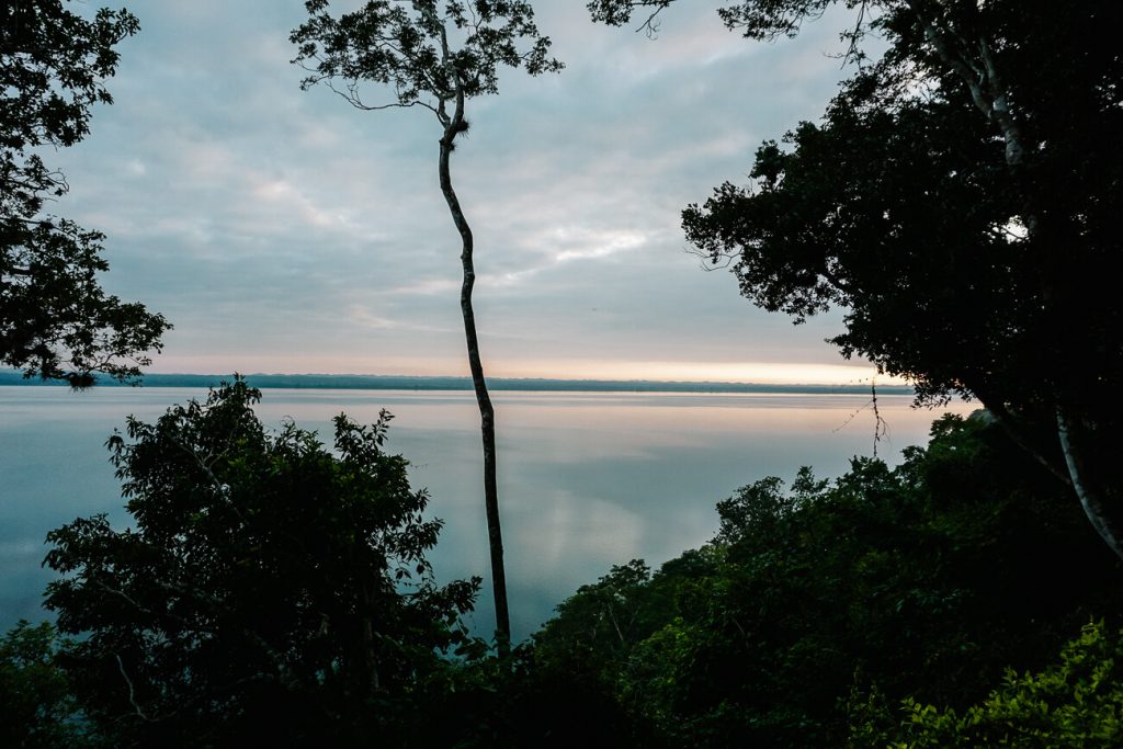 view of lago peten itza Guatemala