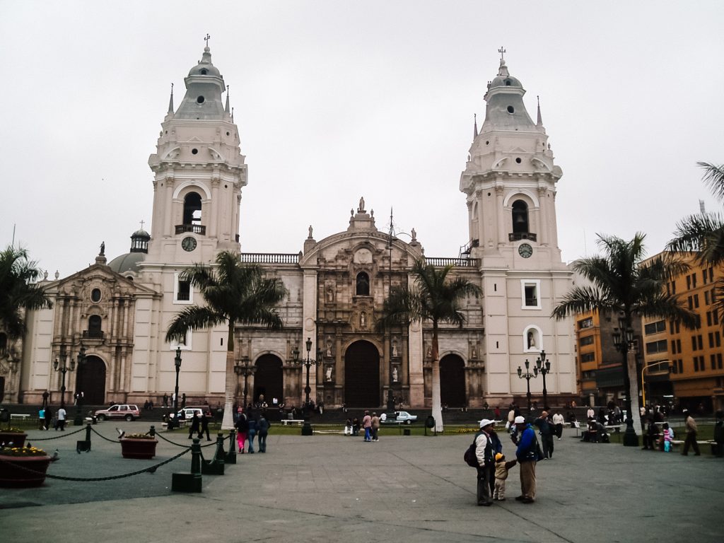 Kathedraal van Lima Peru.