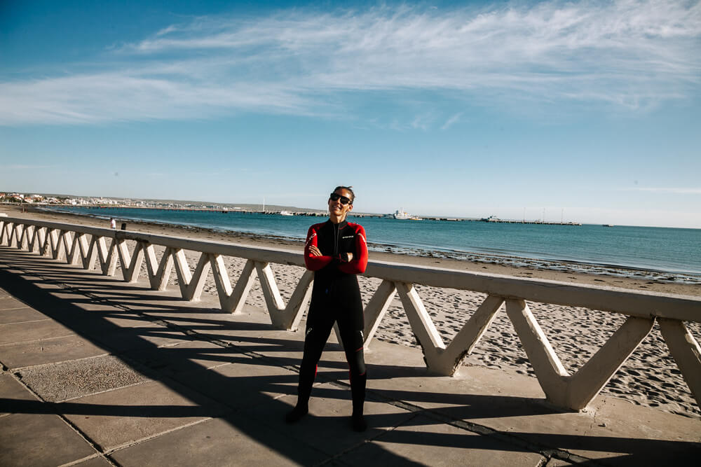 In Puerto Madryn and Peninsula Valdes it is possible to snorkeling and diving with sea lions.