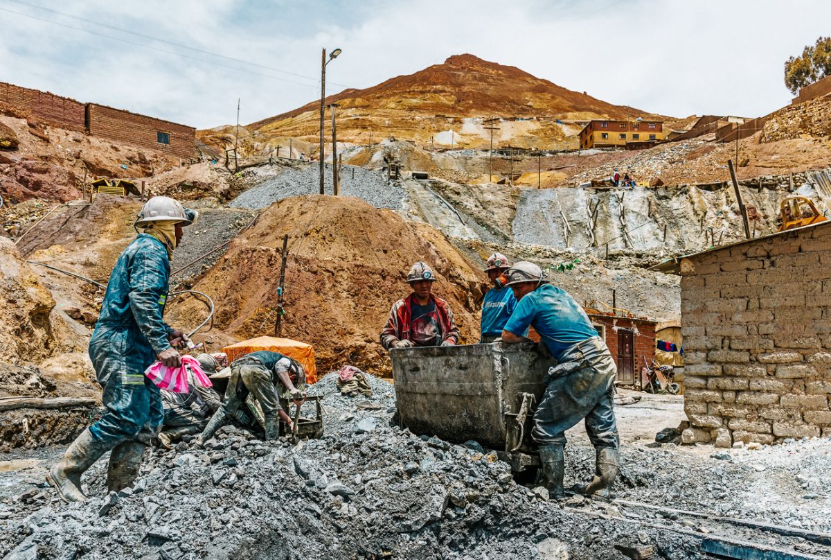 Op bezoek in de zilvermijnen van Potosí in Bolivia