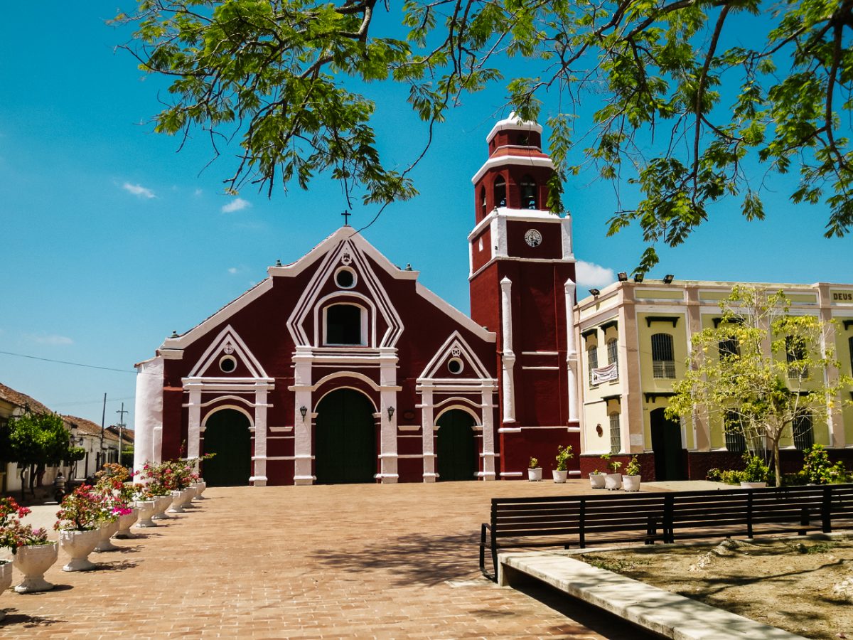 Enjoy the churches, one of my tips for what to do in Mompox Colombia.