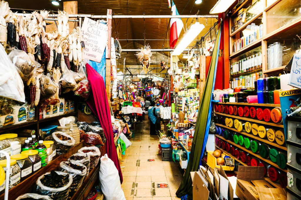 Market in Mexico.