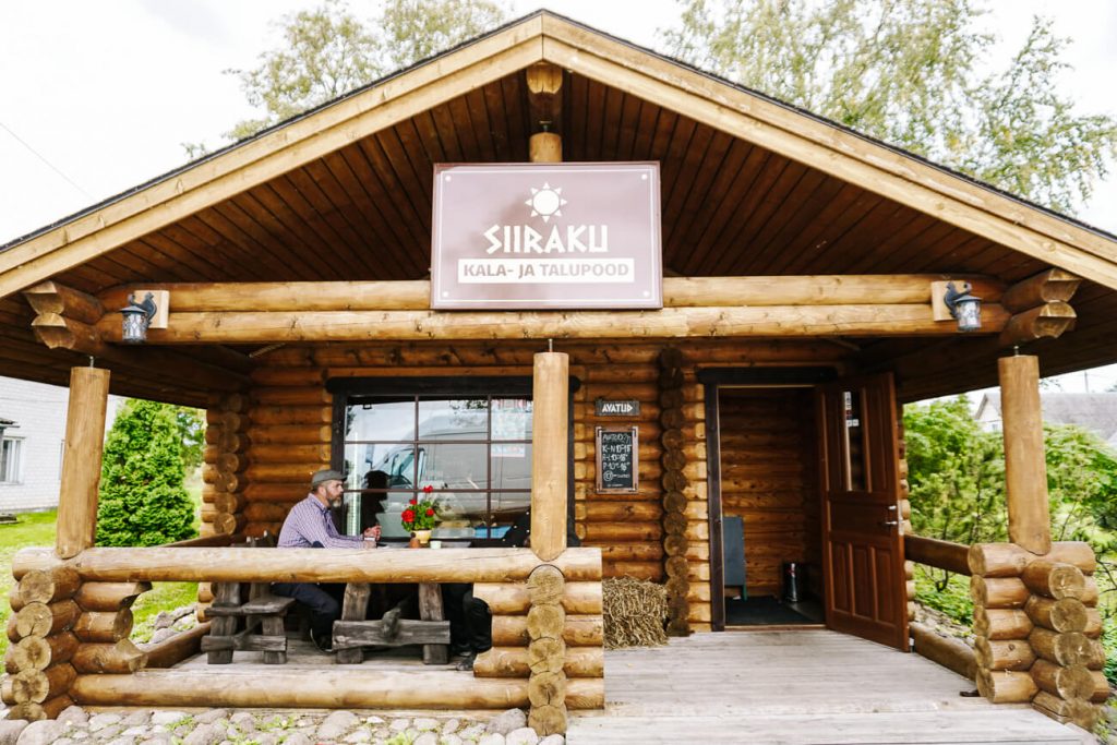 Siiraku fish farm shop - Lake Peipus