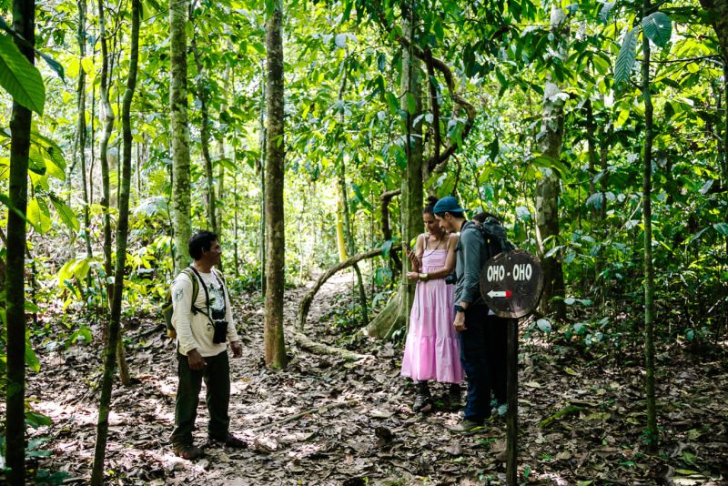 The Rainforest Expeditions guides really show you all corners of the Amazon jungle in Tambopata Peru, and even more than that.