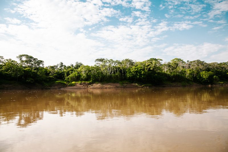 Tambopata river in Peru.