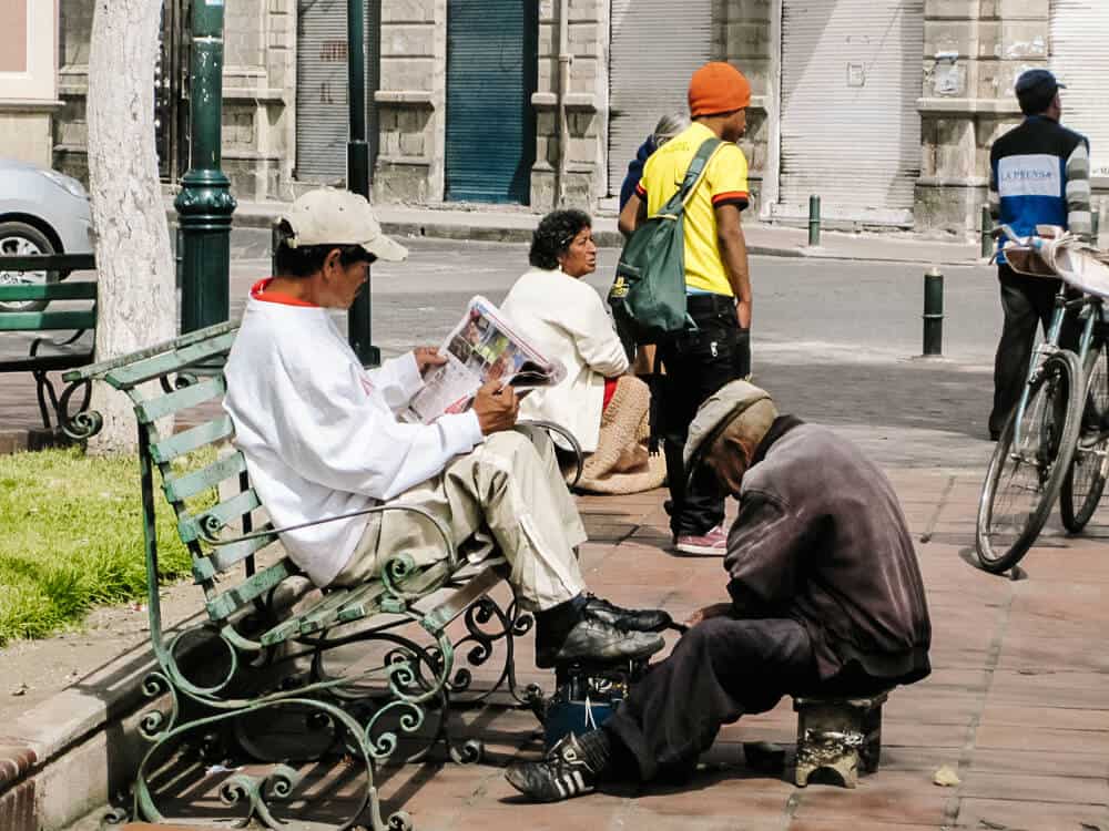 While Riobamba may not be known as Ecuador's most beautiful city with countless things to do, it is still interesting to stroll through the center and observe daily life.