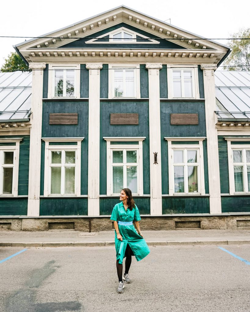 Deborah in Karlova district, the bohemian neighborhood of Tartu