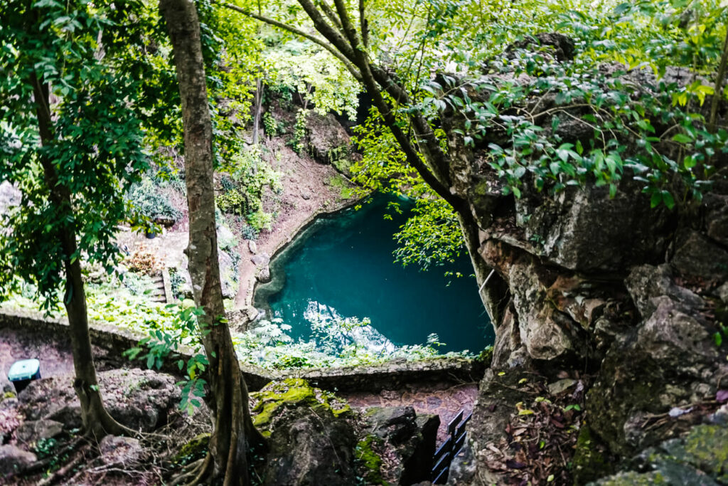 cenote Zaci, one of the best things to do in Valladolid Mexico