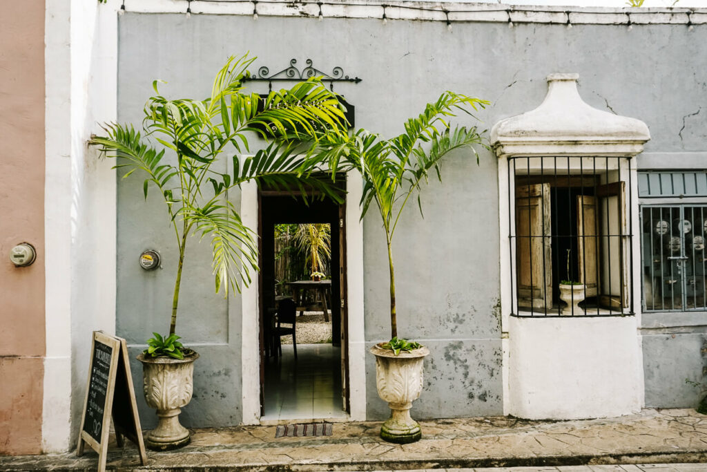 Beautiful houses in Valladolid.