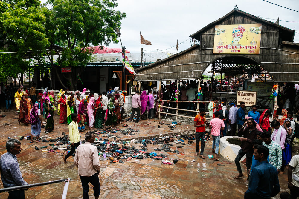 The Om Banna of Bullet Babba Temple, is dedicated to folk hero Om Singh Rathore and his motorcycle. 