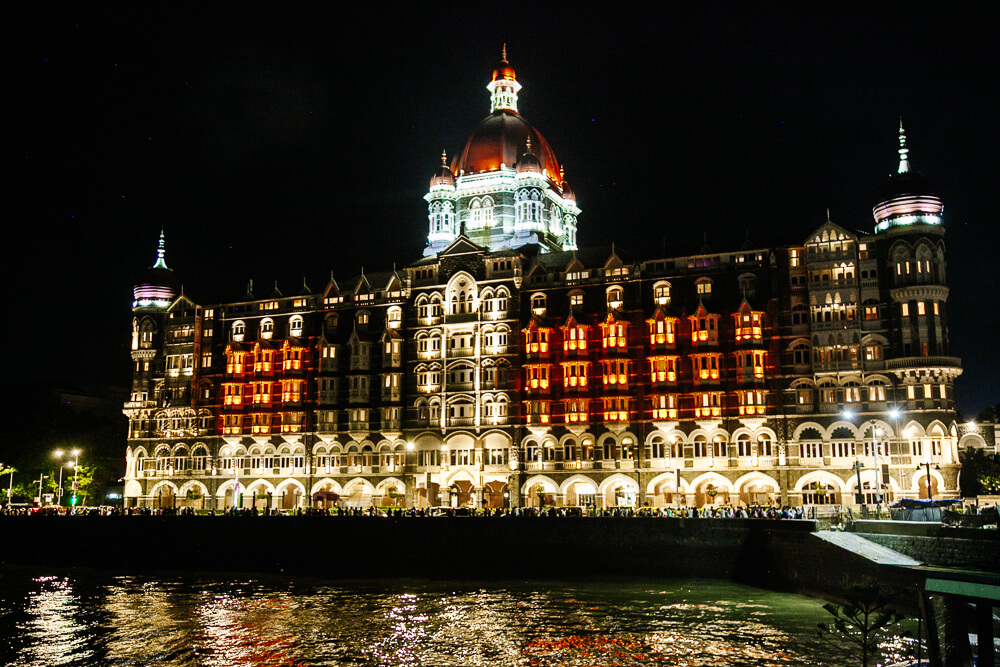 The Taj Mahal Palace Hotel.