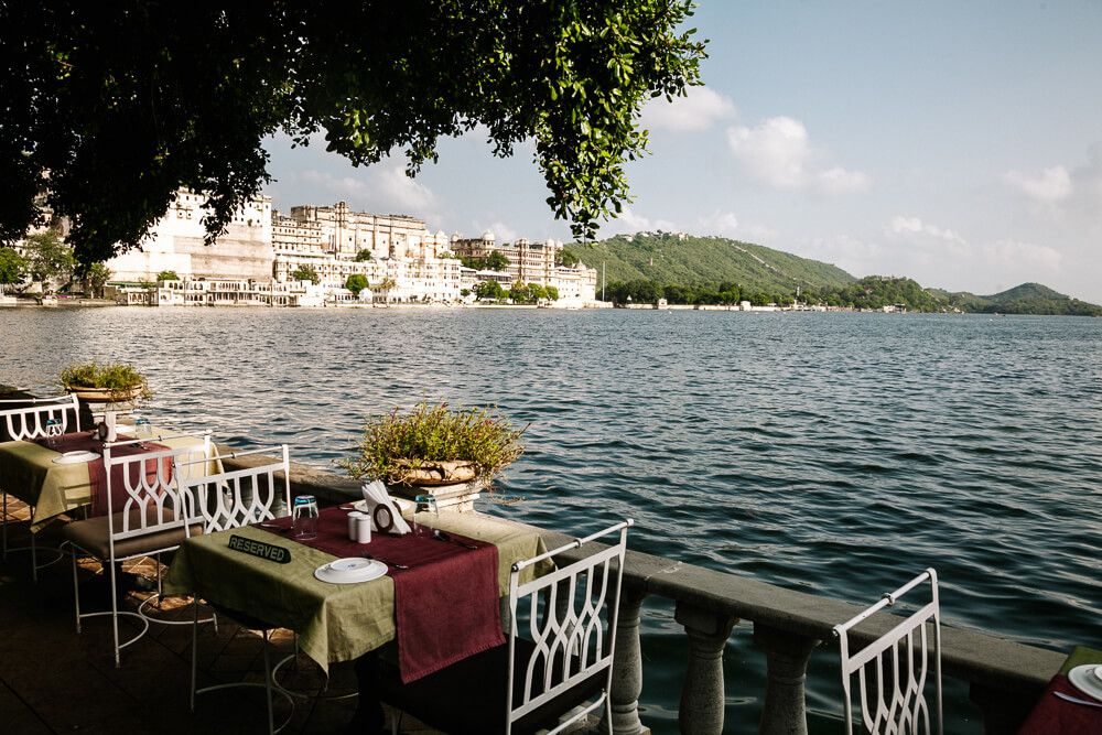 Ontdek de fijnste restaurants in Udaipur India.