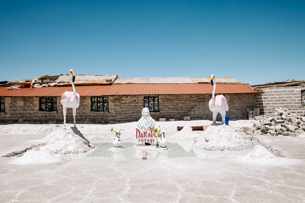 Playa Blanca is the first salt hotel ever built. 