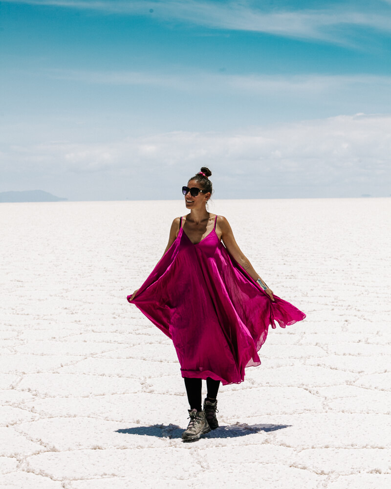 De zoutvlakte van Bolivia, El Salar de Uyuni, is een van de grootste zoutvlaktes ter wereld en is een van de top bezienswaardigheden tijdens een rondreis door het land.