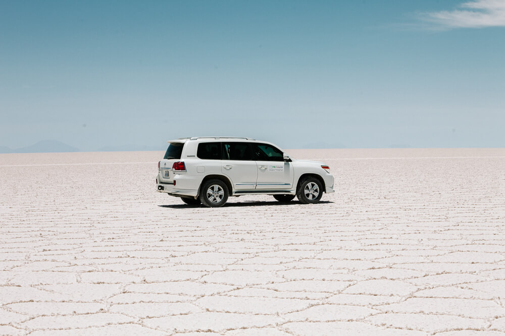 Hotel Luna Salada ligt op een half uur rijden van Uyuni, de toegangspoort naar de zoutvlakte van Bolivia. 