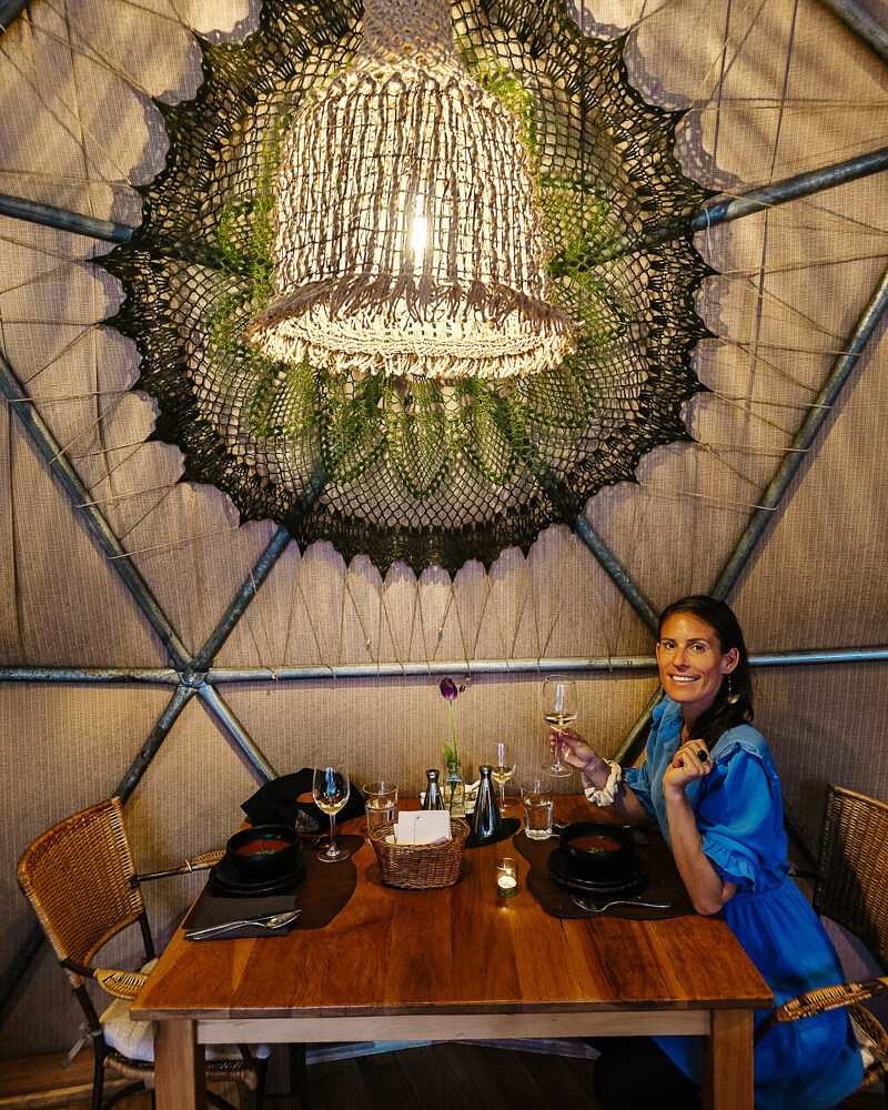 During your stay at Ecocamp Patagonia dome hotel in Torres del Paine all your meals are included. 