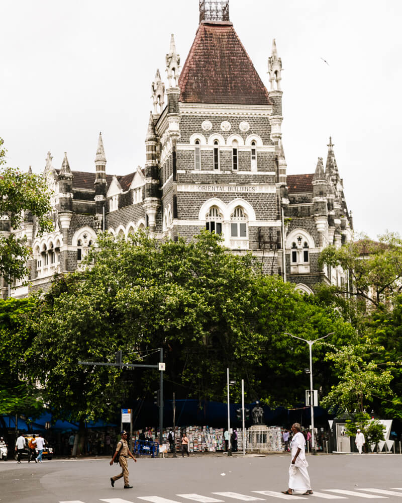 The Mangaldas Market is all about textiles.