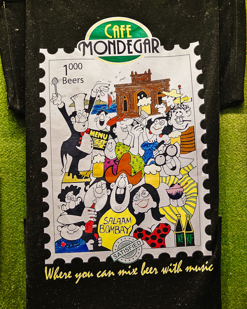 Discover my restaurant recommendations and tips in this Mumbai travel guide such as Cafe Mondegar.