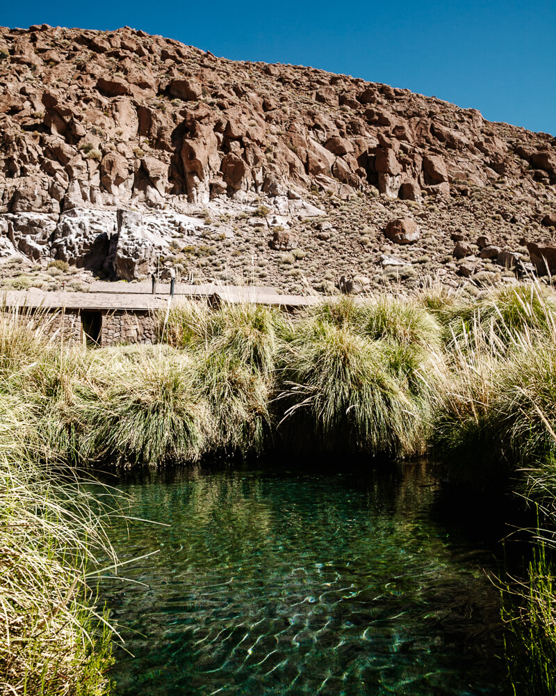 Puritama hotsprings.