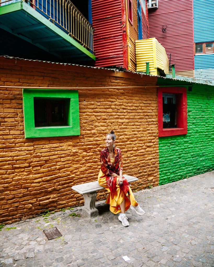 De wijk La Boca is een van de topp bezienswaardigheden in Buenos Aires.