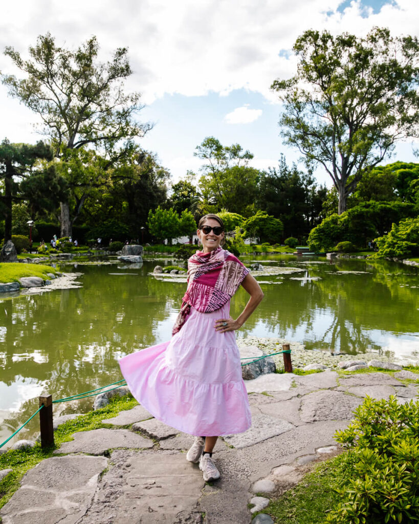 De Jardín Japonés is een grote Japanse tuin, in de wijk Palermo.