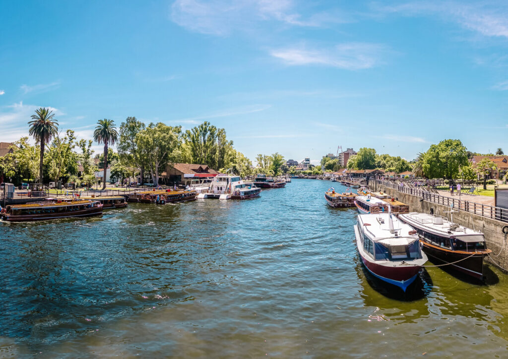 El Tigre en de delta in Argentinië.