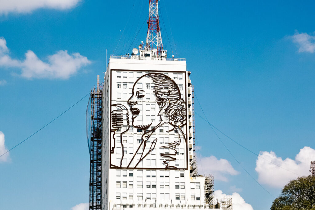 Evita in Buenos Aires.