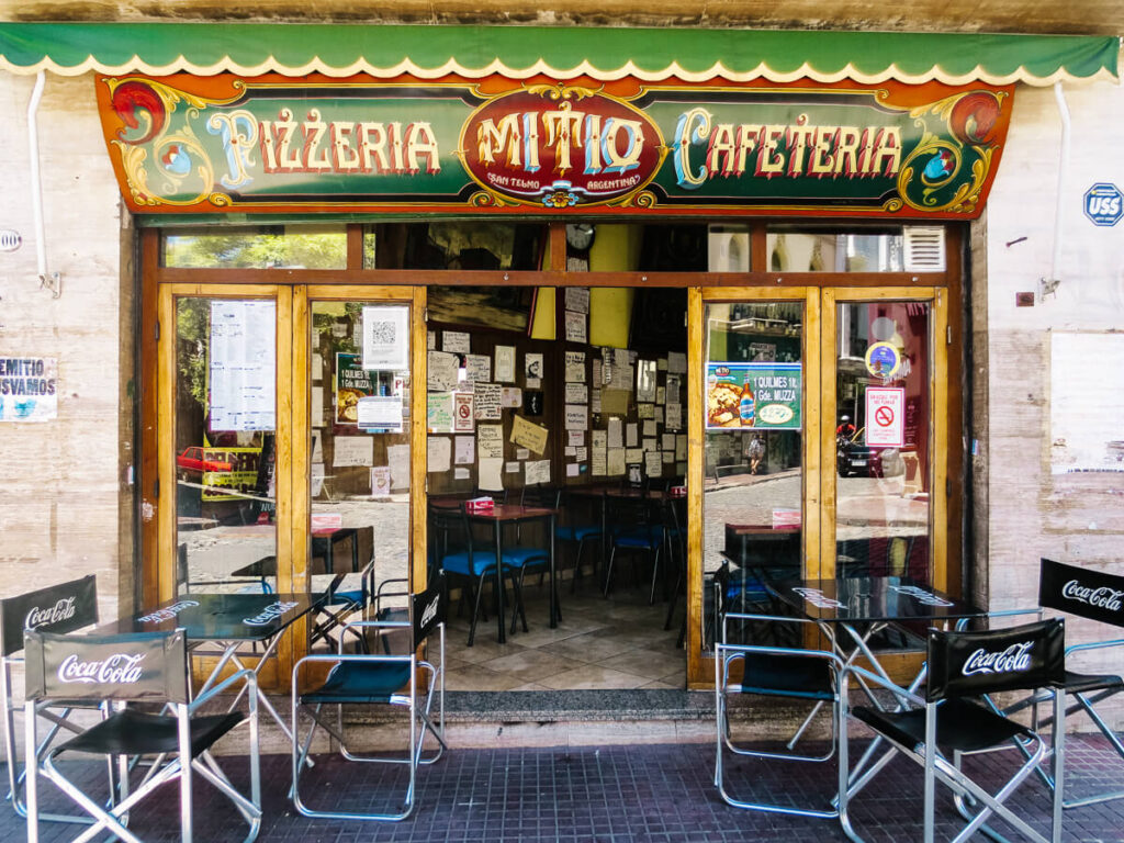 Cafe in San Telmo.