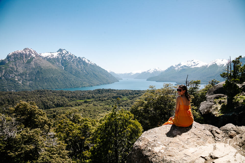 Deborah at Cerro Llao Llao.