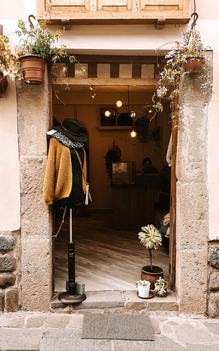 Shoppen in Cuzco Peru