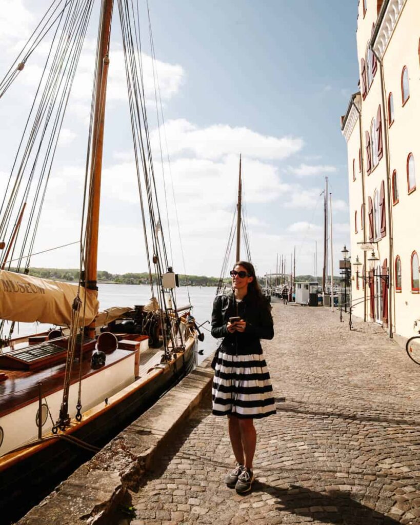 Deborah in Svenborg - de derde stad van Funen in Denemarken.