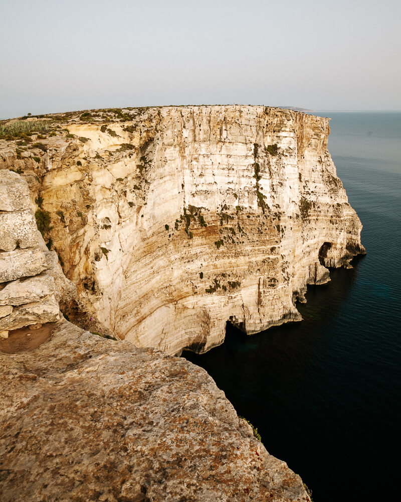 De kliffen van Sanap en Ta’ Cenc  zijn wat mij betreft een van de mooiste bezienswaardigheden van het eiland Gozo. 