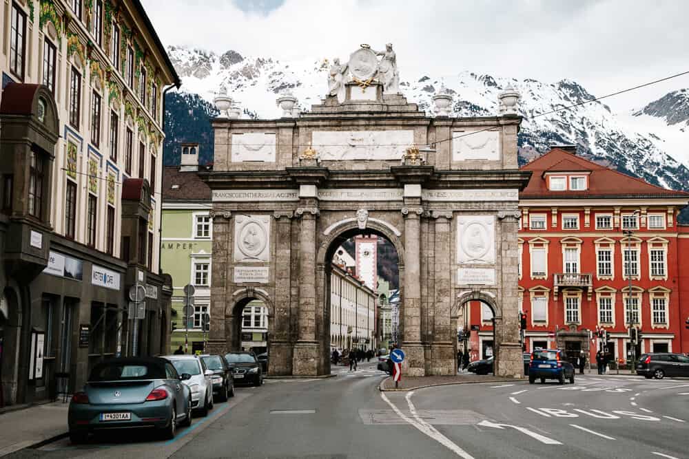 In het centrum van Innsbruck liggen alle bezienswaardigheden op loopafstand van elkaar. 