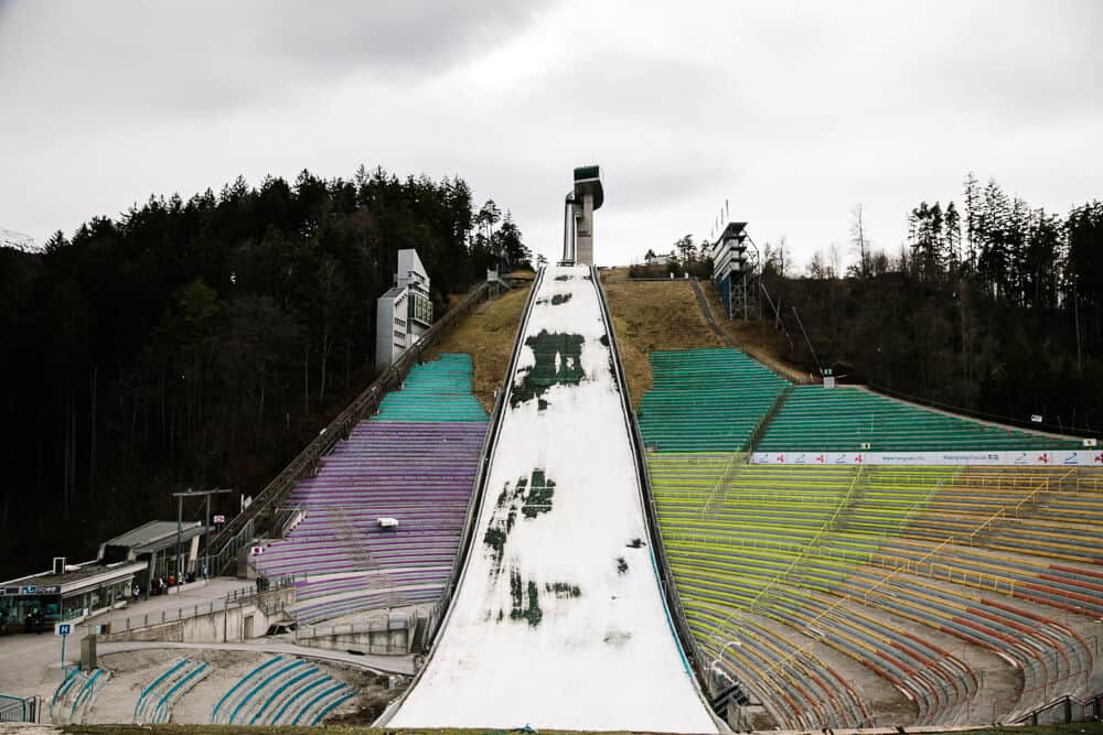 Een van de bezienswaardigheden die je in Innsbruck in Oostenrijk niet mag missen is de Bergisel skischans. 