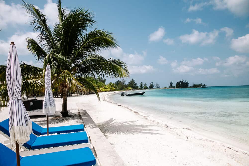 Rythm Reef Key is een van de idyllische eilandjes voor de kust van Belize.