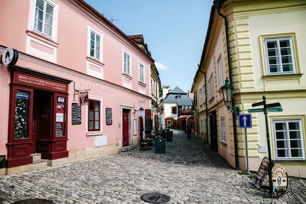 Het centrum van Kutna Hora in Tsjechië staat sinds 1995 op de werelderfgoedlijst van UNESCO. 