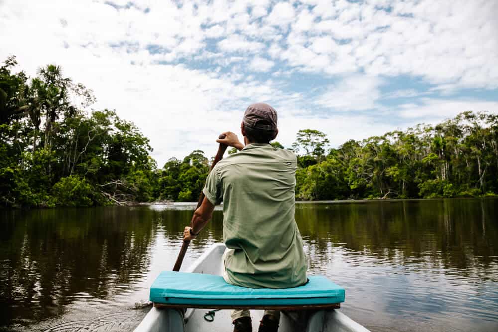 La Selva Jungle Lodge bevindt zich in het Yasuní reservaat, net op de grens van het Yasuní Nationaal Park en is alleen per boot over de Rio Napo te bereiken.