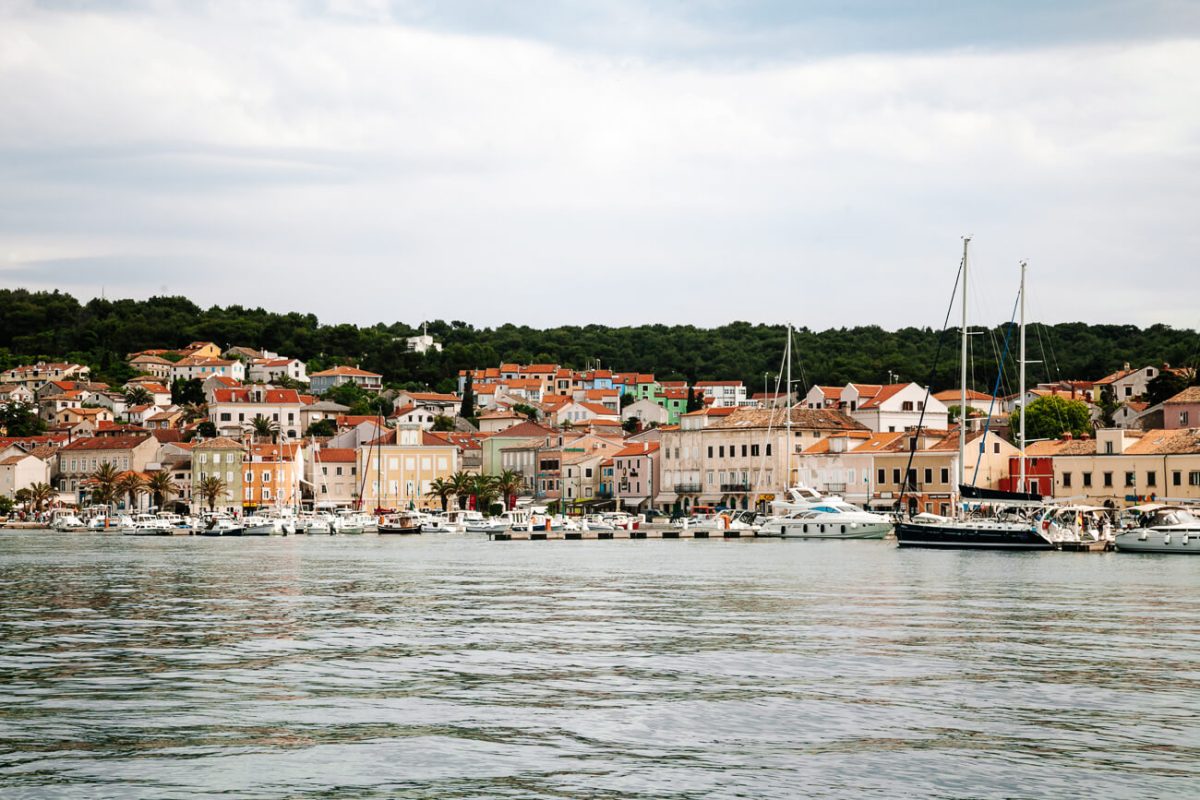 haven van Mali Losinj, eiland in Kroatie