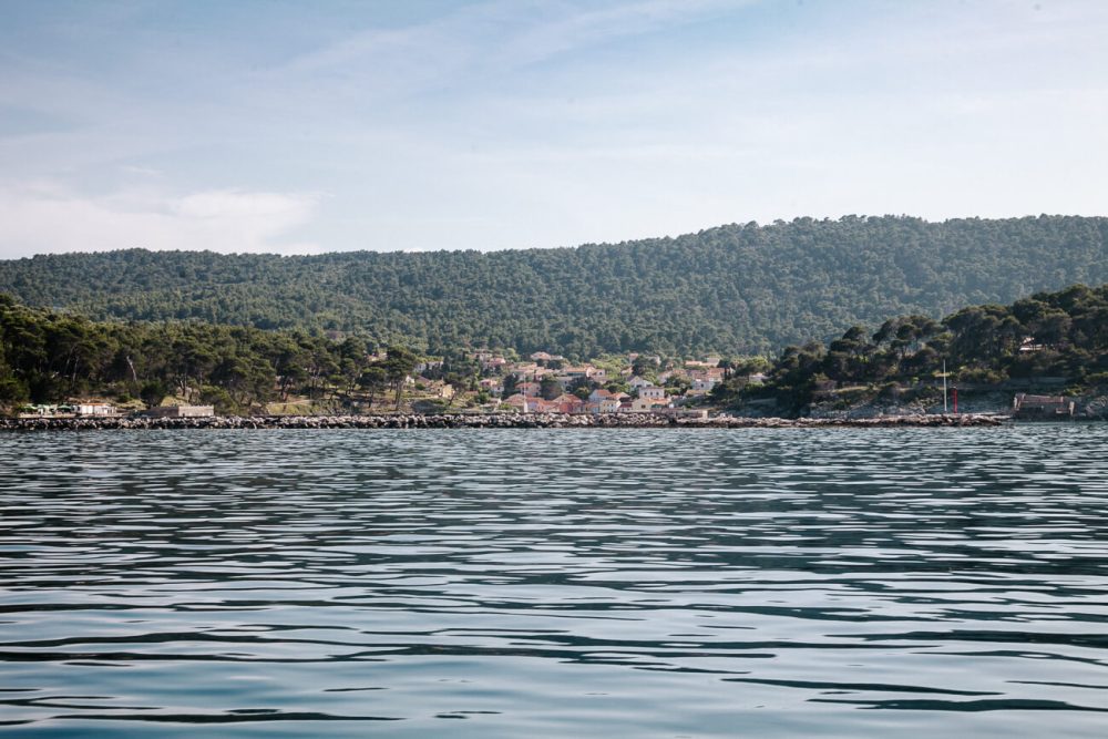 baai van Losinj eiland