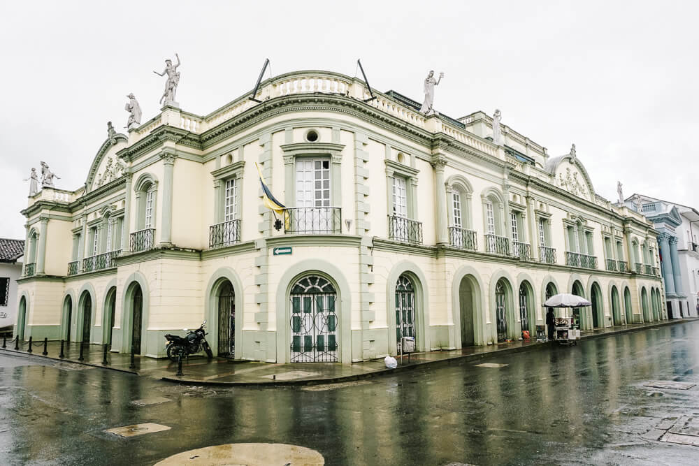 Teatro Guillermo Valencia in Popayán.