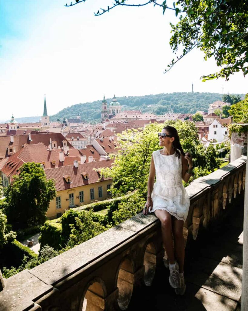 One of the most instagrammable places in Prague, that you don’t have to share with many other visitors,