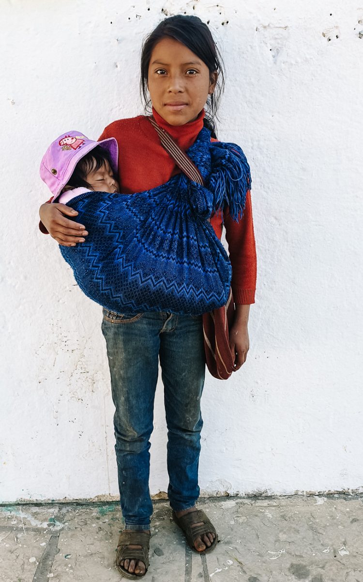 Kinderen in Zinacantán.