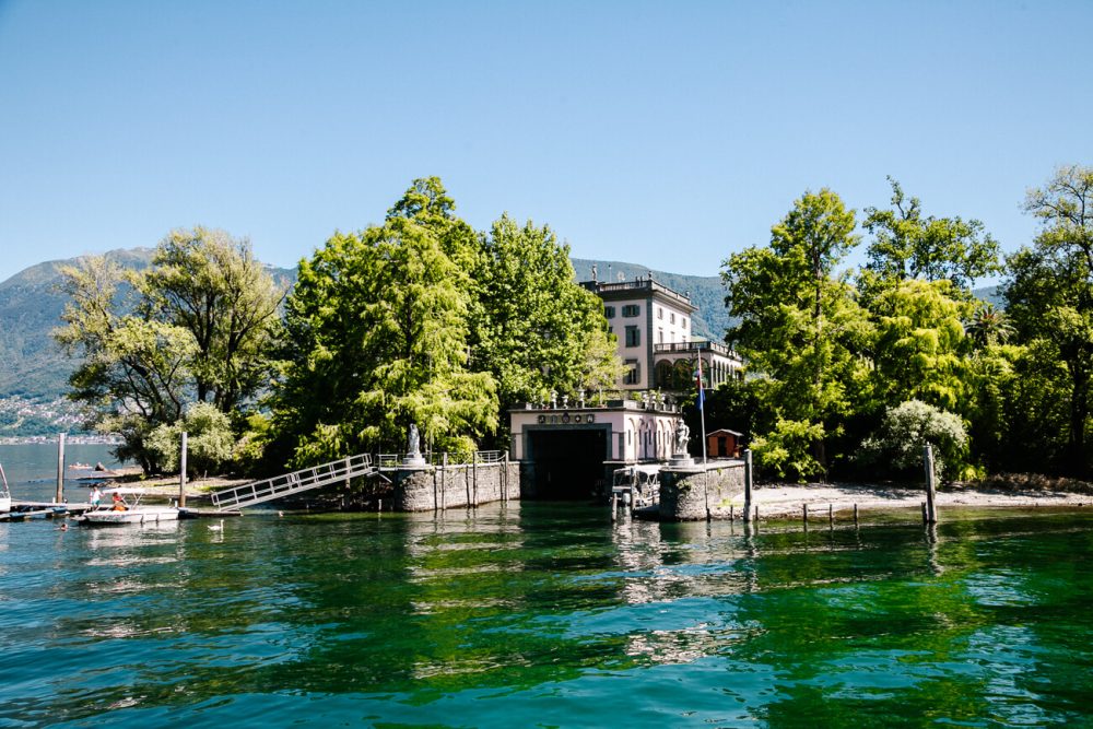 Brissago eiland, een van de top bezienswaardigheden in Ticino Zwitserland