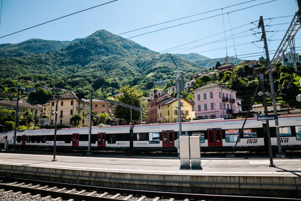 treinstation Bellinzona