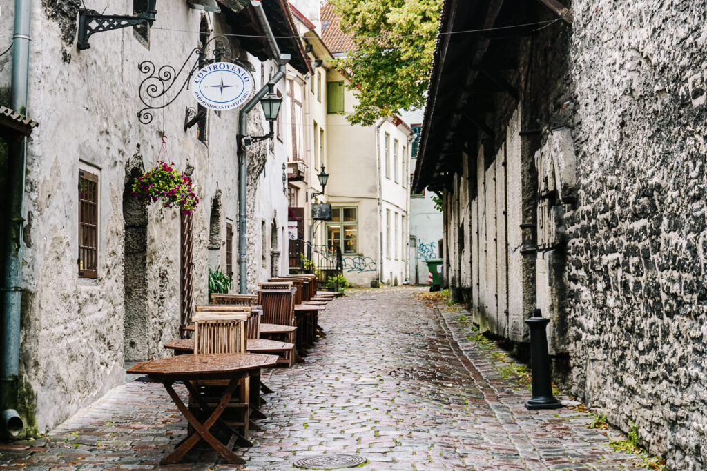 St Catherine's steeg, een mooi plekje om te bezoeken