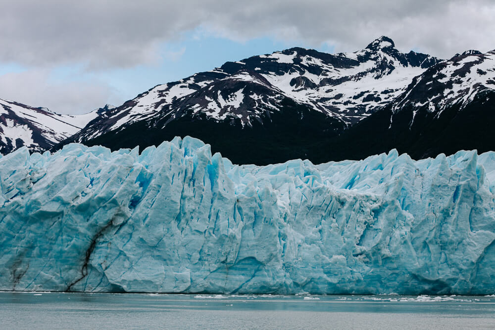 Boat trip along the Perito Moreno glacier, one of the top things to do and activities in El Calafate Argentina.