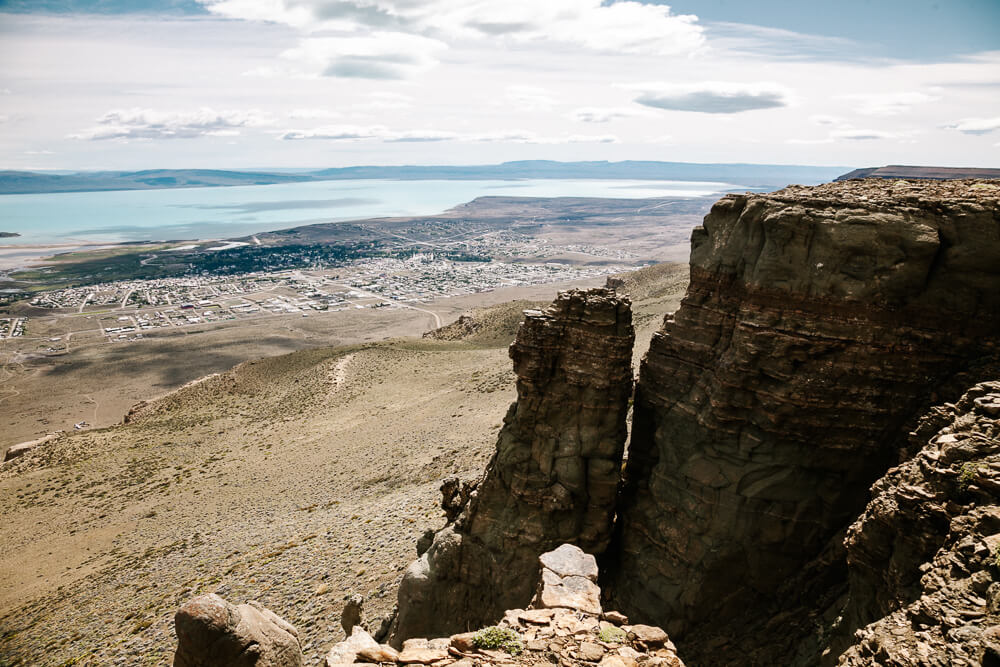 View from Balcones del Calafate.