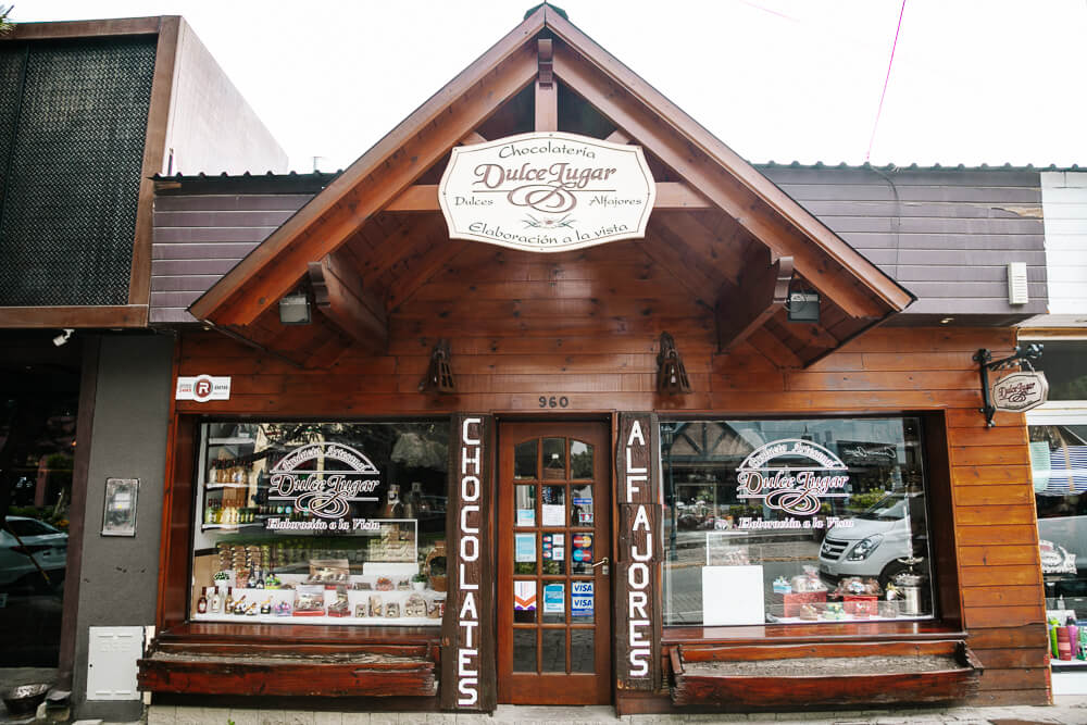 Delicacies shop in El Calafate.