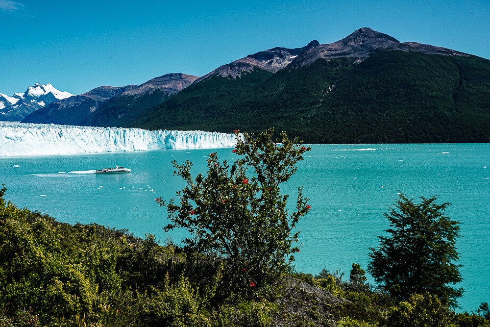 Boat trip along the Perito Moreno glacier, one of the top things to do and activities in El Calafate Argentina.